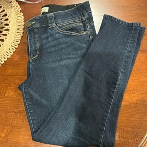 Democracy size 14 ab technology skinny Blue  jeans dark wash